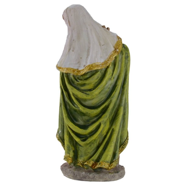 Natività in set da 11 soggetti cm 15 in resina