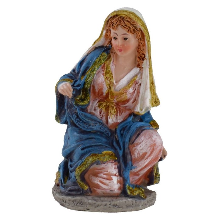 Natività in set da 11 soggetti cm 15 in resina
