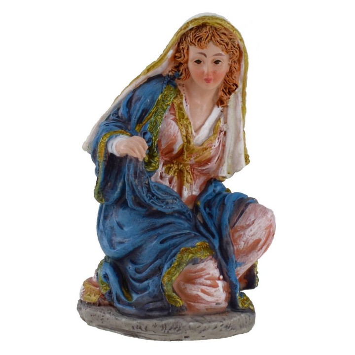 Natività in set da 11 soggetti cm 15 in resina