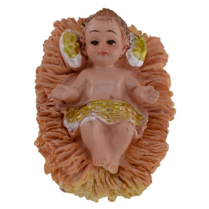 Natività in set da 11 soggetti cm 15 in resina