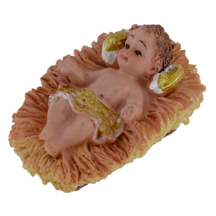 Natività in set da 11 soggetti cm 15 in resina