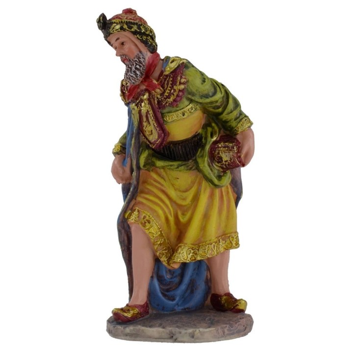 Natività in set da 11 soggetti cm 15 in resina