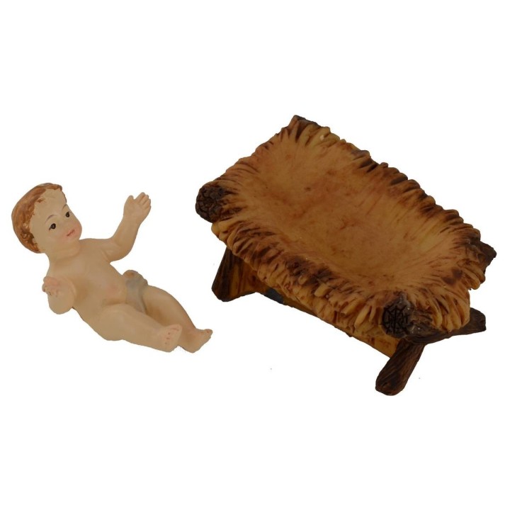 Nativity 3 subjects cm 12 in resin