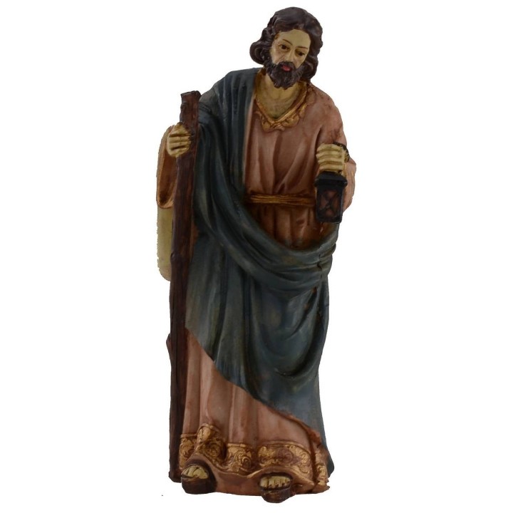 Natividad en conjunto de 10 figuras de 15 cm en resina