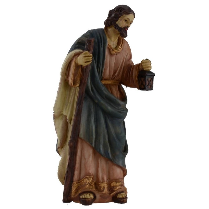 Natividad en conjunto de 10 figuras de 15 cm en resina