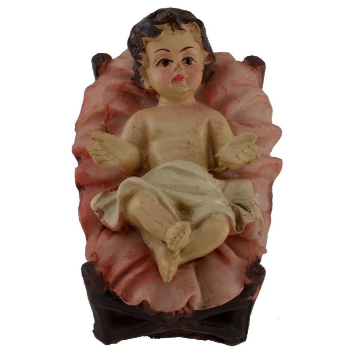 Natividad en conjunto de 10 figuras de 15 cm en resina