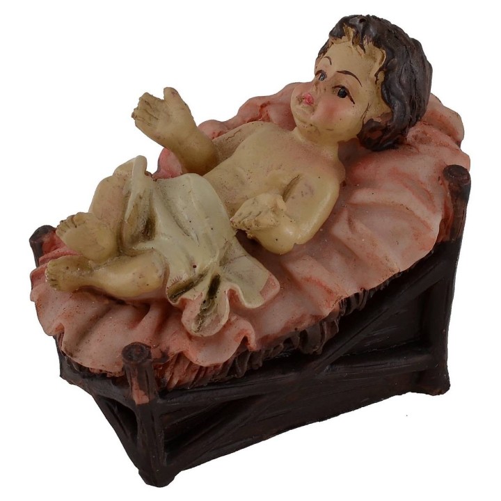 Natività in set da 10 soggetti cm 15 in resina
