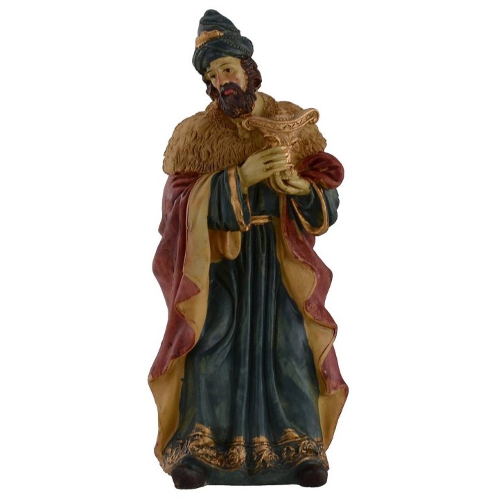 Nativity in sets from 10 subjects cm 15 in resin