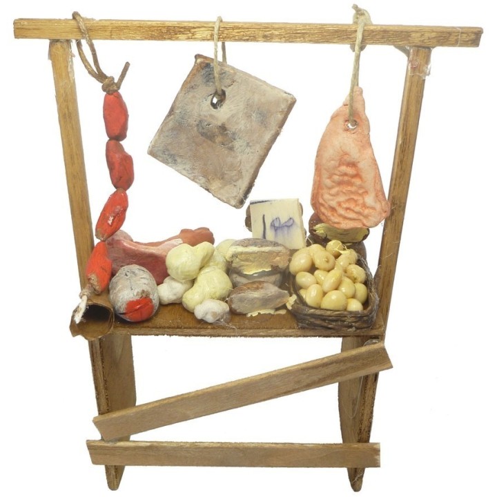 Banco salumi formaggi cm 10 - DX712