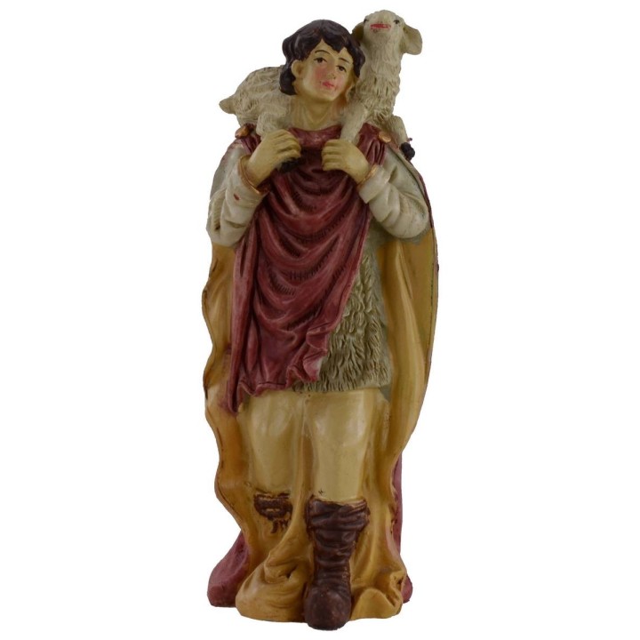 Natividad en conjunto de 10 figuras de 15 cm en resina