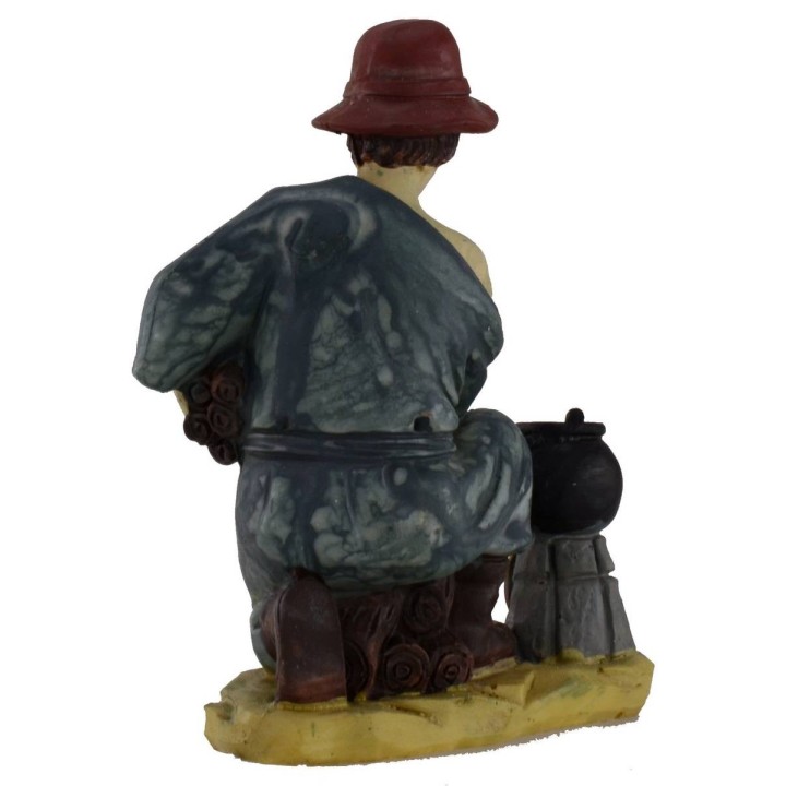 Pastore con legna serie 15 cm