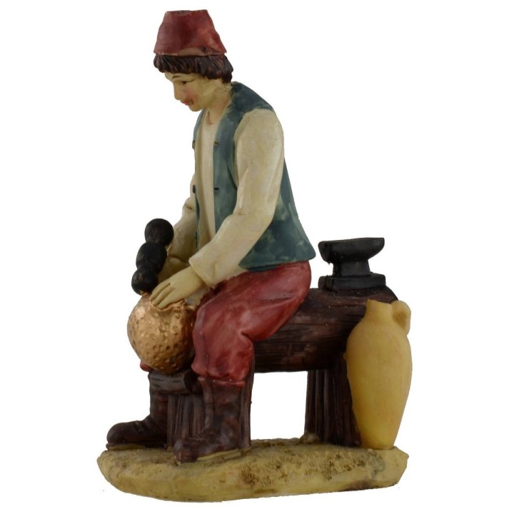 Ramaio seduto serie 15 cm