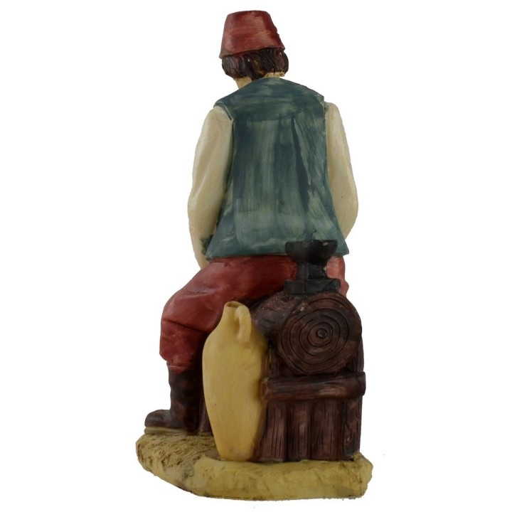 Ramaio seduto serie 15 cm