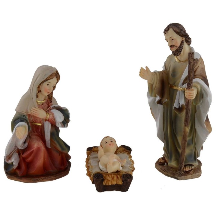 Natividad en set de 11 figuras de 11 cm en resina