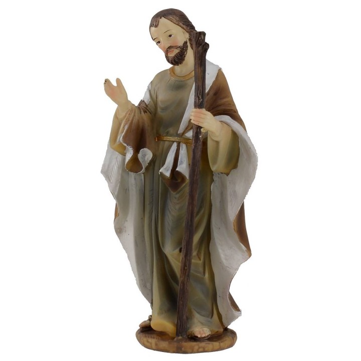Natività in set da 11 soggetti cm 20 in resina