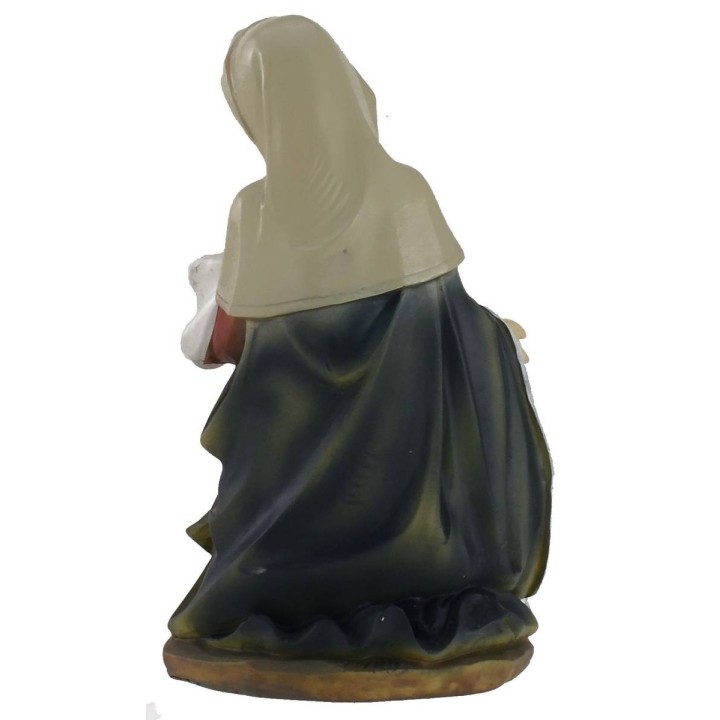 Natividad en conjunto de 11 figuras de 20 cm en resina