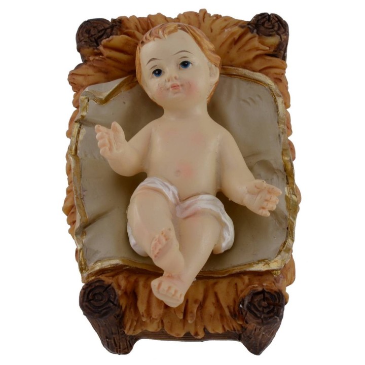 Natività in set da 11 soggetti cm 20 in resina