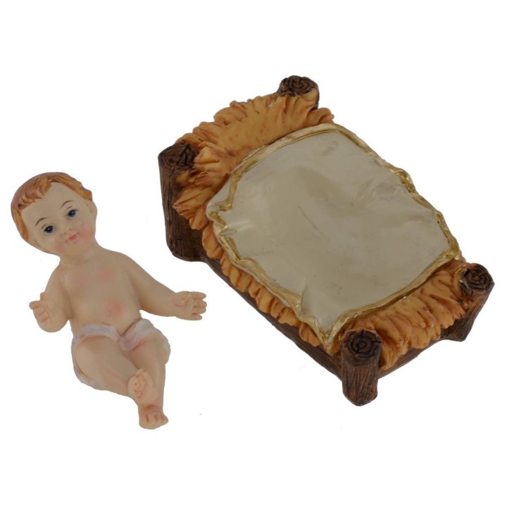 Natività in set da 11 soggetti cm 20 in resina