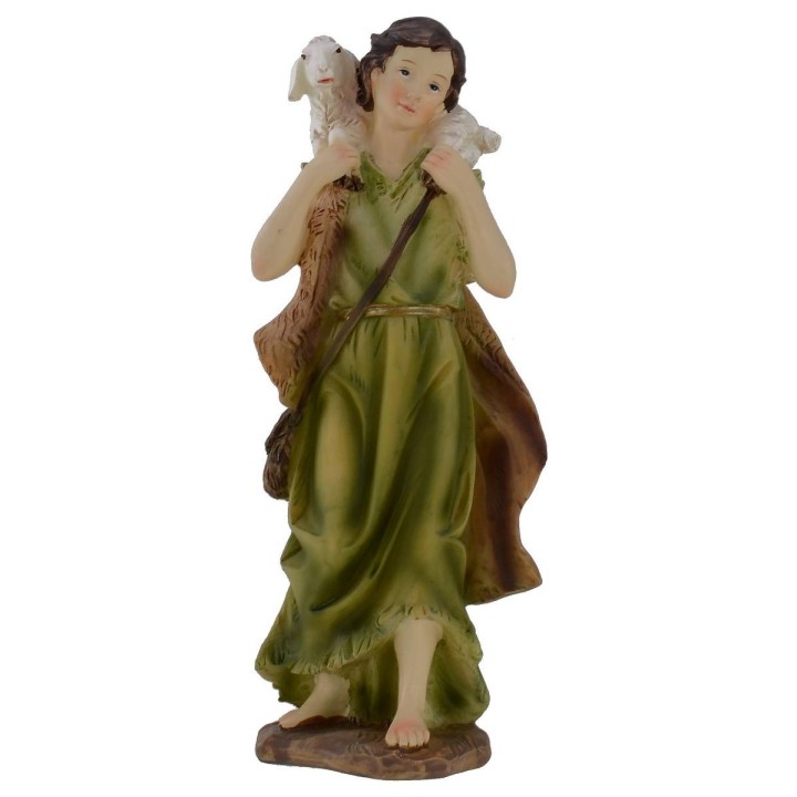 Natività in set da 11 soggetti cm 20 in resina
