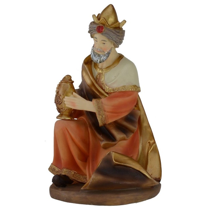Re Magi in set da 3 soggetti cm 30 in resina
