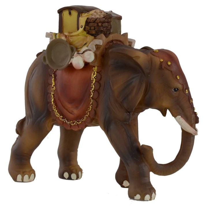 Elefante trasportatore per statue 8 cm