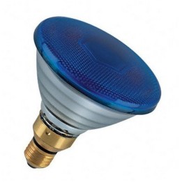 Lampada par38 blu E27-80W