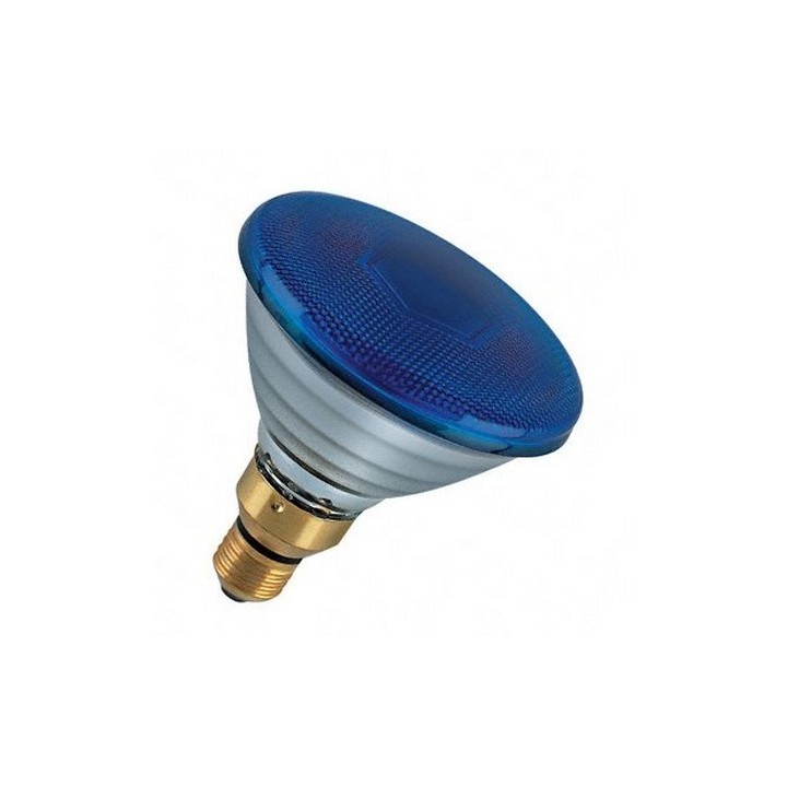 Lampada par38 blu E27-80W