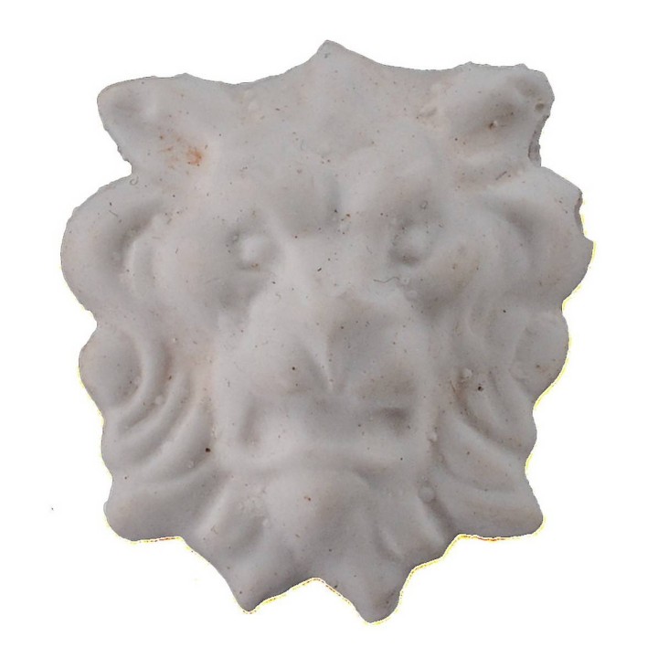 Cabeza de león cm 2,6x2,8 h
