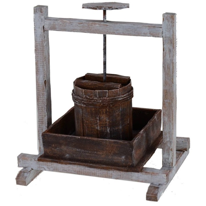 Torchio in legno cm 19,5x15x21 h per statue cm 30