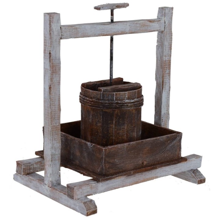 Prensa de madera de 19,5x15x21 cm de altura para estatuas de 30