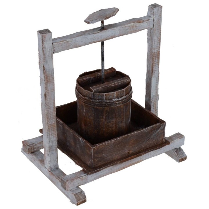 Wooden press cm 19.5x15x21 h for statues cm 30