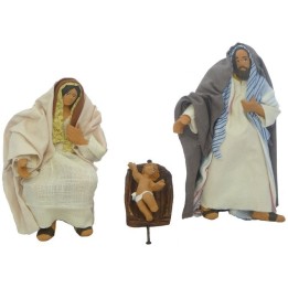 Jointed Palestinian nativity cm 15-16