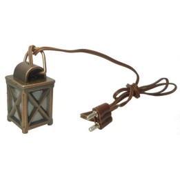 Lux lantern in metal with white light - Cod. 