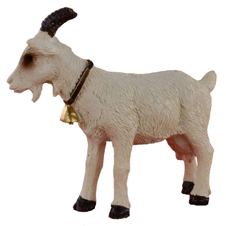 Capra con campanellino per statue 10-12 cm