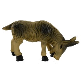 Cabra marrón cabeza baja para estatuas de 10-12 cm