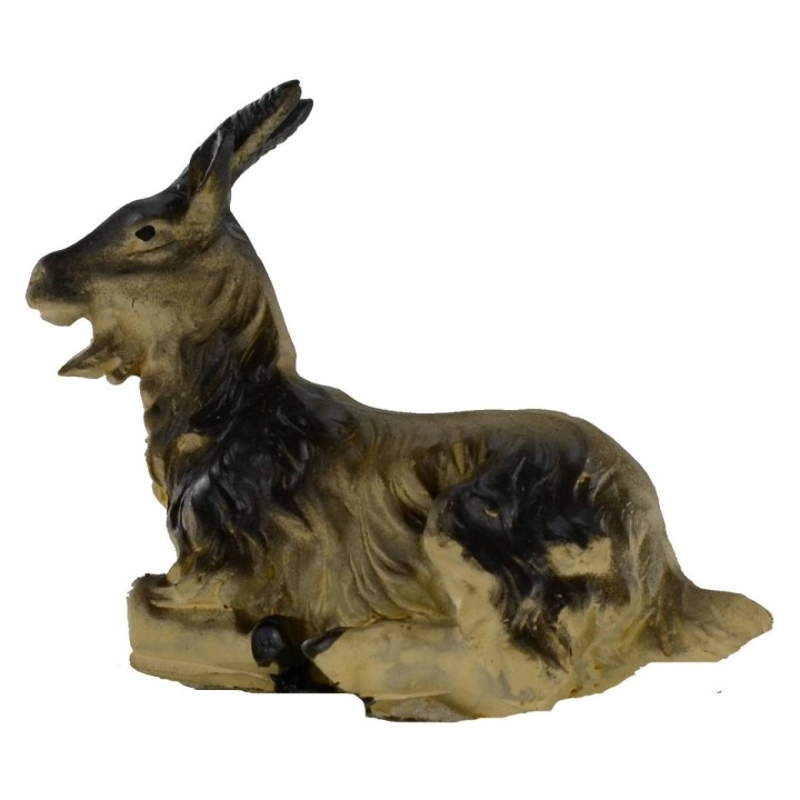Cabra marrón sentada para estatuas de 10-12 cm