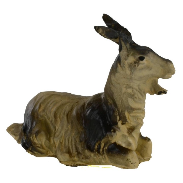 Sitting brown goat for statues 10-12 cm