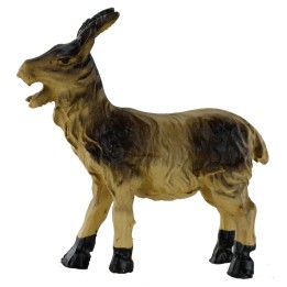Cabra moteada cabeza alta para estatuas de 10-12 cm