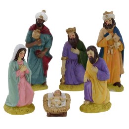 Natività 6 soggetti serie 15 cm per presepe