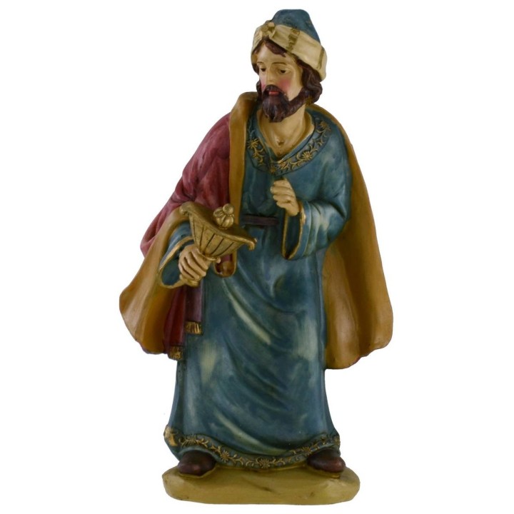 Juego de 3 Reyes Magos en resina serie 25 cm para belén
