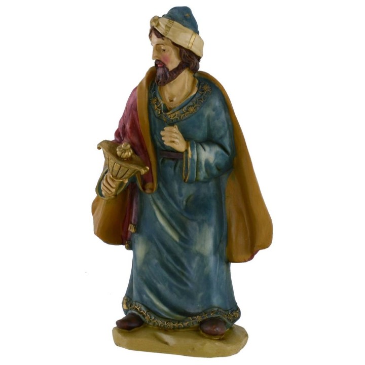 Resin 3 kings set 25 cm series for nativity scene