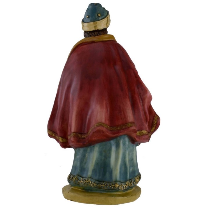 Set 3 Re Magi in resina serie 25 cm per presepe