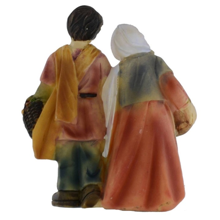Famiglia in resina serie 8 cm