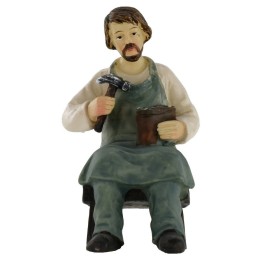 Calzolaio in resina serie 11 cm