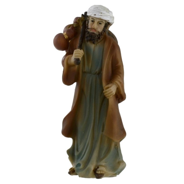 Set due pastori orientali serie 8 cm in resina