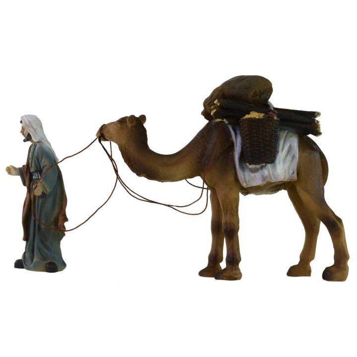Camel driver with dromedary series 9 cm in resin