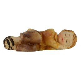 Fanciullo dormiente serie 8 cm in resina