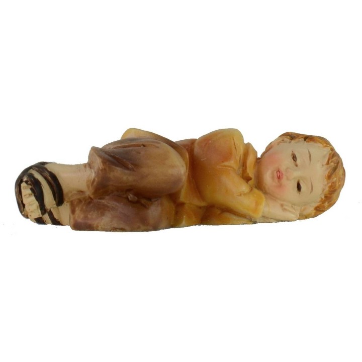 Fanciullo dormiente serie 8 cm in resina