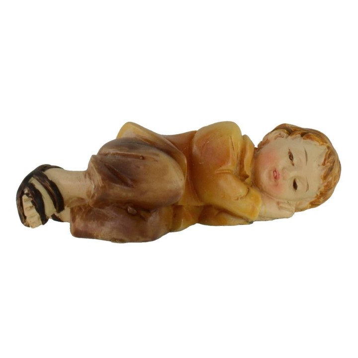 Fanciullo dormiente serie 8 cm in resina