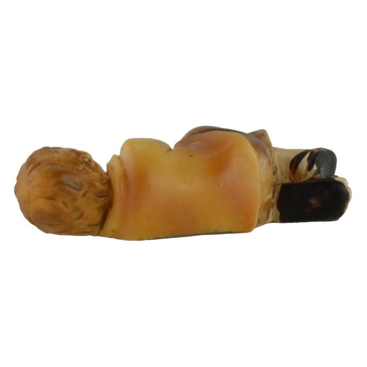 Sleeping child 8 cm series in resin